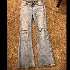 Silver Suki Jeans